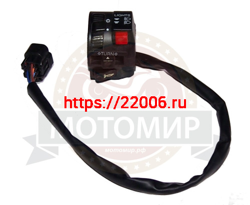 Переключатель X-MOTOS 250 левый (Y857901)