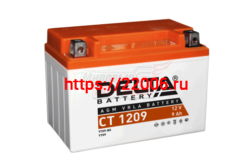 Аккумулятор 12В 9Ач DELTA CT1209 (YTX9-BS) (кислотный, герметичный) (прямая полярн) (150*86*107мм) Аккумулятор 12В 9Ач DELTA CT1209 (YTX9-BS) (кислотный, герметичный) (прямая полярн) (150*86*107мм)