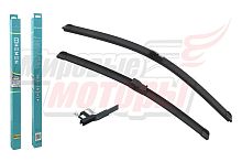 Щётки стеклоочистителя комплект 2 шт. HEMEN 450/550 мм (HP5545C)