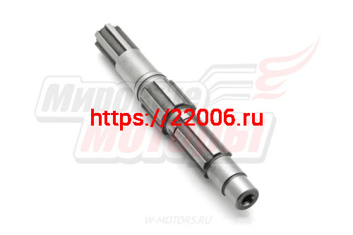 Вал вторичный КПП CG200/250 L165мм трицикл фото 3 Вал вторичный КПП CG200/250 L165мм трицикл фото 3