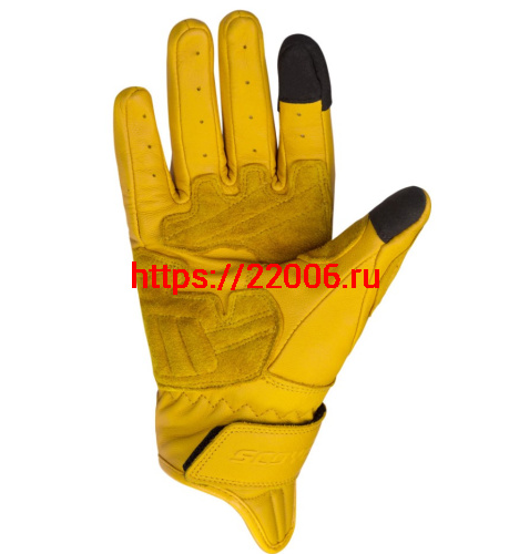 Перчатки SCOYCO (оригинал) MC-154, кожанные желтые, р-р XL фото 2 Перчатки SCOYCO (оригинал) MC-154, кожанные желтые, р-р XL фото 2