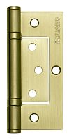 Петля Fuaro (Фуаро) универсальная без врезки IN4300W SB (300-2BB 100x2,5) мат. золото