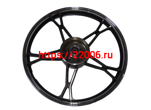 Обод 17" задний литой, барабан. тормоз 1,4-17 Альфа, RUBIKON (стандарт черный) (НАБОР) Обод 17" задний литой, барабан. тормоз 1,4-17 Альфа, RUBIKON (стандарт черный) (НАБОР)