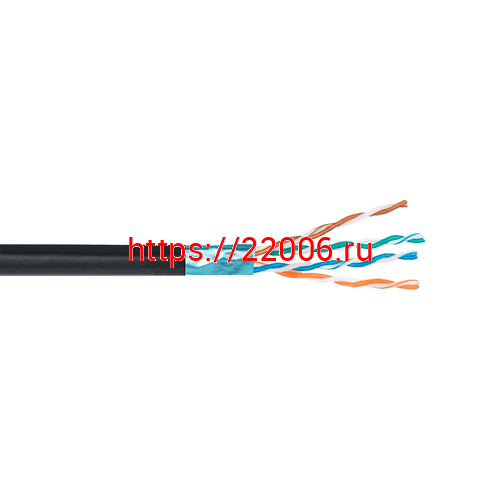 Кабель DIVISAT FTP 4PR 24AWG Сu CAT5e. OUTDOOR (0.52) 305м