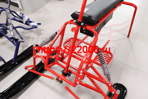 Лыжный модуль для мотобуксировщика Сибирь (лыжи металл.) фото 2 Лыжный модуль для мотобуксировщика Сибирь (лыжи металл.) фото 2