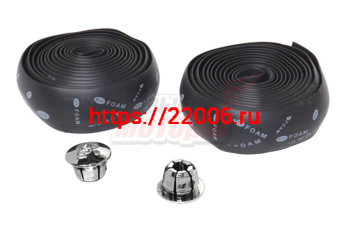Лента (обмотка на руль) ЧЕРНАЯ (компл: 2шт по 2м) Лента (обмотка на руль) ЧЕРНАЯ (компл: 2шт по 2м)