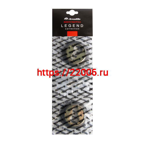 Накладка Armadillo (Армадилло) под цилиндр ET.R.LD54 (ET-1) AB/GP-7 бронза/золото фото 2