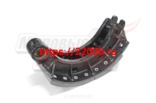 Колодка тормозная передняя 14 отверстий HOWO (199000440031) фото 3 Колодка тормозная передняя 14 отверстий HOWO (199000440031) фото 3