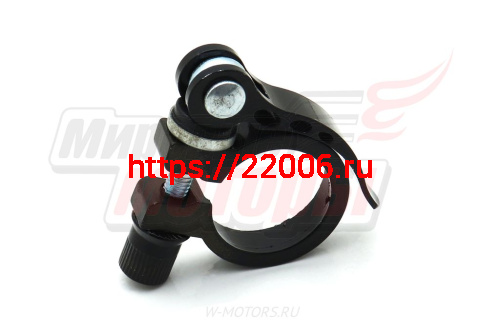 Зажим подседельный с эксцентриком 27,2 мм (разные цвета) фото 2