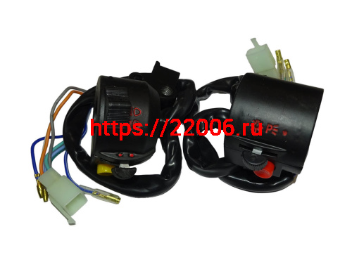 Переключатель LARGO/SHURIKEN левый+правый, в сборе (НАБОР) Переключатель LARGO/SHURIKEN левый+правый, в сборе (НАБОР)