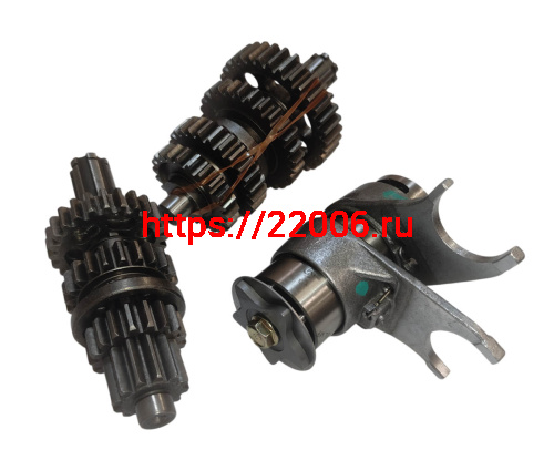 Коробка в сборе Альфа, SWIFT/SWIFT STREET (широкая шайба на втор. валу)