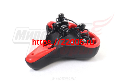 Седло вело с гелем (245x205мм) AZ-75D на пружинах фото 2