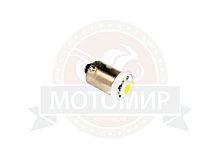 Лампа светодиодная (LED) 12V  (BA9S)  T8  1SMD 4W белая
