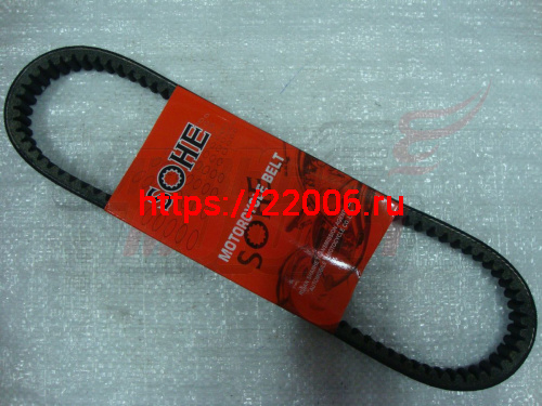 Ремень вариатора 729-17,7-30 (139QMB) 50см3 R12 (улучшенное качество резины) SOHE Ремень вариатора 729-17,7-30 (139QMB) 50см3 R12 (улучшенное качество резины) SOHE
