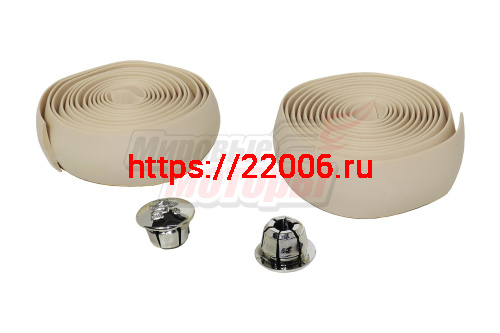 Лента (обмотка на руль) БЕЛАЯ (компл: 2шт по 2м) Лента (обмотка на руль) БЕЛАЯ (компл: 2шт по 2м)