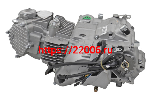 Двигатель 1P60FMJ-2 (YX150) нижний эл.стартер,масляное охлаждение(педальп/п,кикстартер,патрубок) фото 3