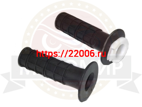 Ручка руля правая (газа) ADVENTURE в сборе (с резинкой) + руля левая (резинка) (45060067+45050068) Ручка руля правая (газа) ADVENTURE в сборе (с резинкой) + руля левая (резинка) (45060067+45050068)