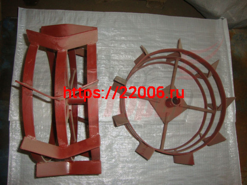 Грунтозацепы МБ D=440мм (Обод D=380мм), L=180мм (Каскад, Нева)