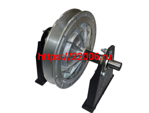 Диск реверса мотобуксировщика 2х опорный на подшипниках (посадка 25мм,) 280мм, фото 2