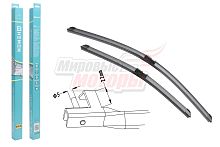 Щётки стеклоочистителя комплект 2шт. HEMEN 425/600 мм (HP60425C)