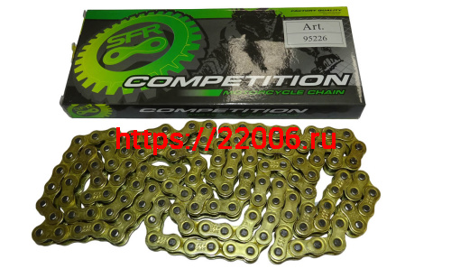 Цепь SFR (428) SFR -130 зв. тюнинг в инд. упак.(коробка), 428-130 L, цвет ЗОЛОТО (Crossfire, Bitrix Цепь SFR (428) SFR -130 зв. тюнинг в инд. упак.(коробка), 428-130 L, цвет ЗОЛОТО (Crossfire, Bitrix