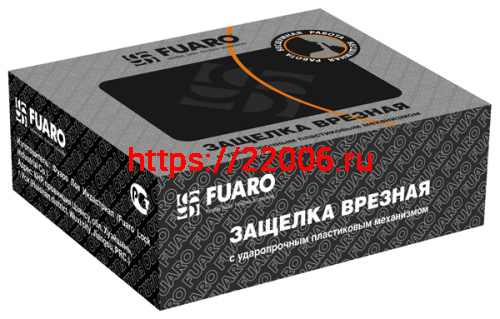 Защелка Fuaro (Фуаро) врезная PLASTIC P22-45-25 GP латунь фото 2 Защелка Fuaro (Фуаро) врезная PLASTIC P22-45-25 GP латунь фото 2
