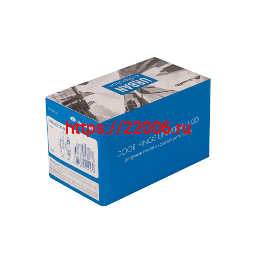 Петля Armadillo (Армадилло) скрытой установки U3D6002.TG BL черный фото 4 Петля Armadillo (Армадилло) скрытой установки U3D6002.TG BL черный фото 4