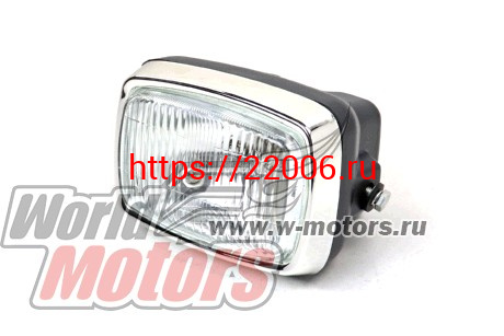 Фара Delta, Zodiak, ОВ-70 квадратная в сборе Фара Delta, Zodiak, ОВ-70 квадратная в сборе