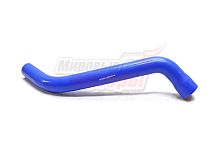 Патрубок радиатора верхний МАЗ, силикон.,синий,армир. L700мм,d58/50мм. (HH040)