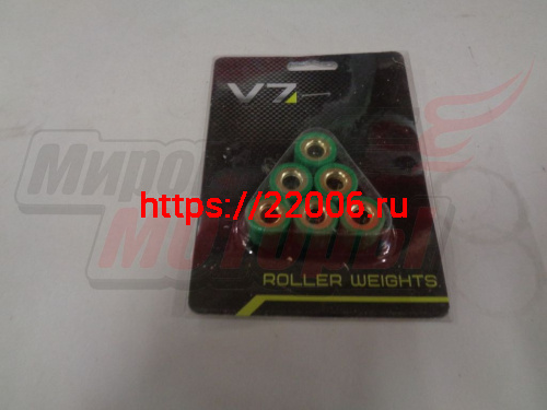 Ролики вариатора 16х13 10 гр. 139QMB (GY6-50) (КОМПЛ.=6шт.)