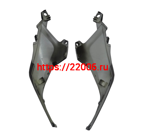 Облицовка седла задняя HIRO 250 нижняя, левая+правая (T2BK010805A00114+T2BK010806A00115) фото 2 Облицовка седла задняя HIRO 250 нижняя, левая+правая (T2BK010805A00114+T2BK010806A00115) фото 2