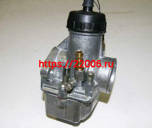 Карбюратор К68У (мотоцик "Урал", "Днепр-11", двигатель ИМЗ-8.123, КМЗ-8.155) Пекар левый