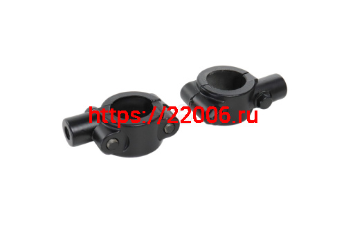 Кронштейны крепления зеркал М10 ЧЕРНЫЕ (алюминий)(ПАРА)