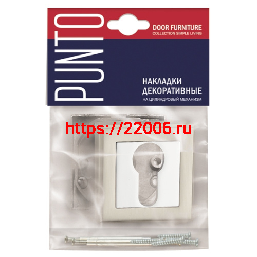 Накладка Punto (Пунто) под цилиндр ET.K.QL52 (ET QL) GR/CP-23 графит/хром фото 2 Накладка Punto (Пунто) под цилиндр ET.K.QL52 (ET QL) GR/CP-23 графит/хром фото 2