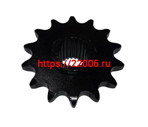 Звезда 14 зуб. (530) (d21-25, 2х37) цепи, ведущая ATV BULLET фото 2
