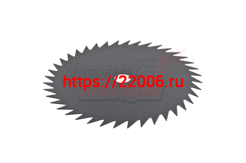 Нож мет. 255мм 40z (40/255/25.4) (SRM-330ES/SRM-350ES,4605) (нож для жесткой травы) Нож мет. 255мм 40z (40/255/25.4) (SRM-330ES/SRM-350ES,4605) (нож для жесткой травы)