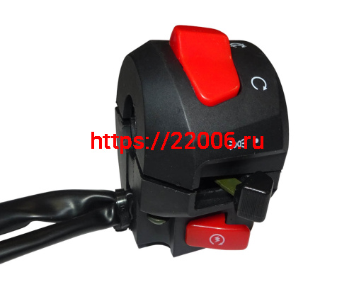 Переключатель COMBAT 400, левый+правый, в сборе фото 3