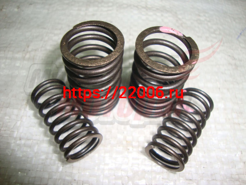 Пружины клапана QT-4A,-4,-10,-18 (комплект 4шт=2 малые+2 большие)
