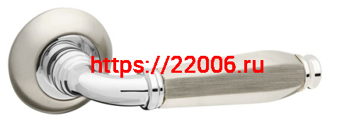 Ручка Fuaro (Фуаро) раздельная ENIGMA RM/HD SN/CP-3 матовый никель/хром Ручка Fuaro (Фуаро) раздельная ENIGMA RM/HD SN/CP-3 матовый никель/хром