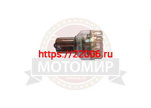 Лампа светодиодная (LED) 12V (BA15S) T15 24LED PY21W-P21W-S25-, 1156 1-конт белая фото 2 Лампа светодиодная (LED) 12V (BA15S) T15 24LED PY21W-P21W-S25-, 1156 1-конт белая фото 2