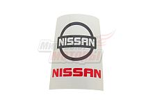 Наклейка логотипа "NISSAN" (12х12)