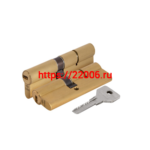 Цилиндровый Cisa (Чиза) механизм ASIX OE300-20.00 (90 мм/25+10+55), ЛАТУНЬ