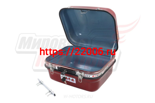 Кофр ALPHA (ящик задний) 28л. Ш.Г.В.: 36*28*23см. красный фото 2 Кофр ALPHA (ящик задний) 28л. Ш.Г.В.: 36*28*23см. красный фото 2