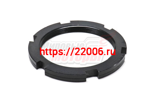 Гайка ступицы заднего моста правая левая резьба М80*1,5 HOWO (1680340013) Гайка ступицы заднего моста правая левая резьба М80*1,5 HOWO (1680340013)