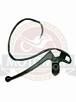 Рычаг сцепления  FORESTER STREET в сборе с кронштейном, черный под зеркала (НАБОР)