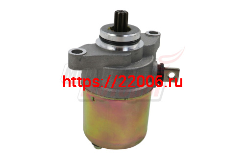 Электростартер SUZUKI AD50 (вал 9 шлицев,d8 мм,вылет 11 мм) Электростартер SUZUKI AD50 (вал 9 шлицев,d8 мм,вылет 11 мм)