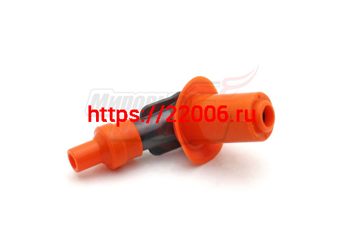 Колпачок высоковольтный скутер 4-х тактн., Honda DIO (120 град.) ОРАНЖЕВЫЙ(ТЮНИНГ)