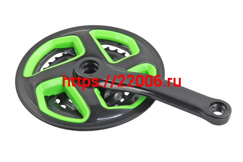 Шатуны 3зв. 42-34-24зуб/шатуны 170мм черные с цветной защитой (комплект) фото 3 Шатуны 3зв. 42-34-24зуб/шатуны 170мм черные с цветной защитой (комплект) фото 3