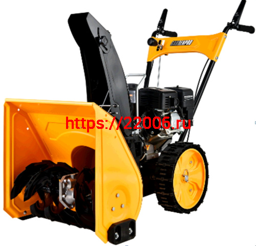 Снегоуборщик GardenPro 7 л.с KCM24 (ширина 61см,высота 51см, 4вперед/1назад, электро/ручн.старт, 13x4.10-6, 212сс ZONGSHEN 170F, 51кг) фото 2 Снегоуборщик GardenPro 7 л.с KCM24 (ширина 61см,высота 51см, 4вперед/1назад, электро/ручн.старт, 13x4.10-6, 212сс ZONGSHEN 170F, 51кг) фото 2