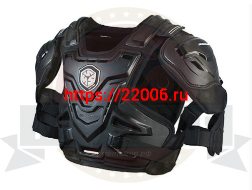 Защита тела мото SCOYCO AM07, черная, р-р M Защита тела мото SCOYCO AM07, черная, р-р M